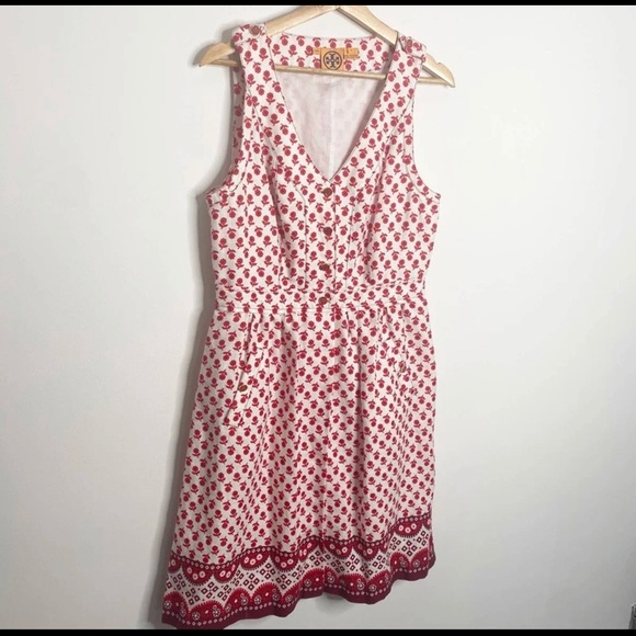 Tory Burch Millicent Sz 10 Dress - Picture 2 of 9